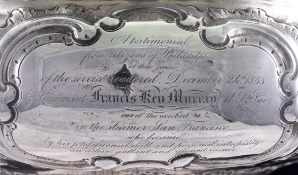 Three Solid Silver Pieces Given for Heroic Rescue of Passengers of S.S. SAN FRANCISCO - Image 37