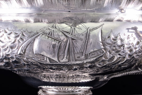 Three Solid Silver Pieces Given for Heroic Rescue of Passengers of S.S. SAN FRANCISCO - Image 40