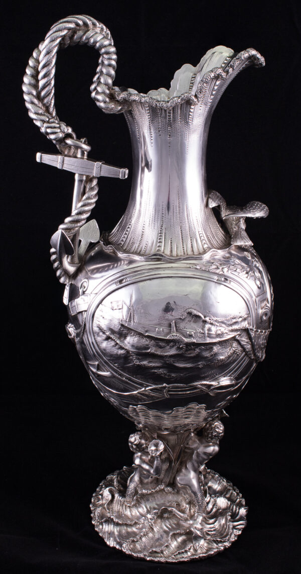 Three Solid Silver Pieces Given for Heroic Rescue of Passengers of S.S. SAN FRANCISCO - Image 5