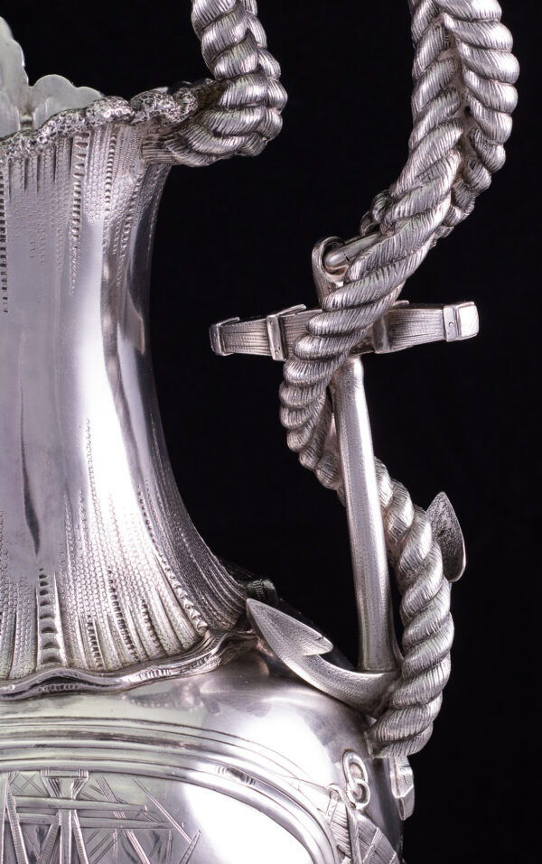 Three Solid Silver Pieces Given for Heroic Rescue of Passengers of S.S. SAN FRANCISCO - Image 7
