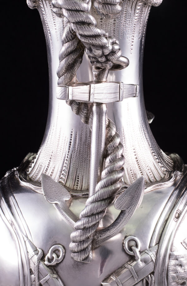 Three Solid Silver Pieces Given for Heroic Rescue of Passengers of S.S. SAN FRANCISCO - Image 8