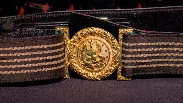 USN Officer Dress Uniform Kit with Bicorne Hat, Epaulets and Sword Belt - Image 3