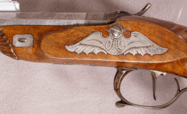Cased Pair of French Dueling Pistols with Liege Proof Marked Balledent Epernay - Image 14