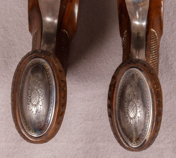 Cased Pair of French Dueling Pistols with Liege Proof Marked Balledent Epernay - Image 9