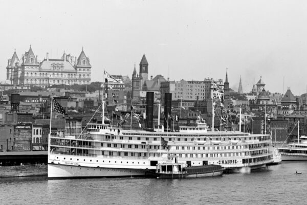 The Hudson River Paddlewheel Steamer C.W. MORSE - Image 8