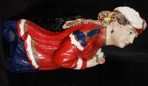 Ship's Figurehead of An Elegant Lady from the Schooner "GRACE" of Salcombe - Image 10
