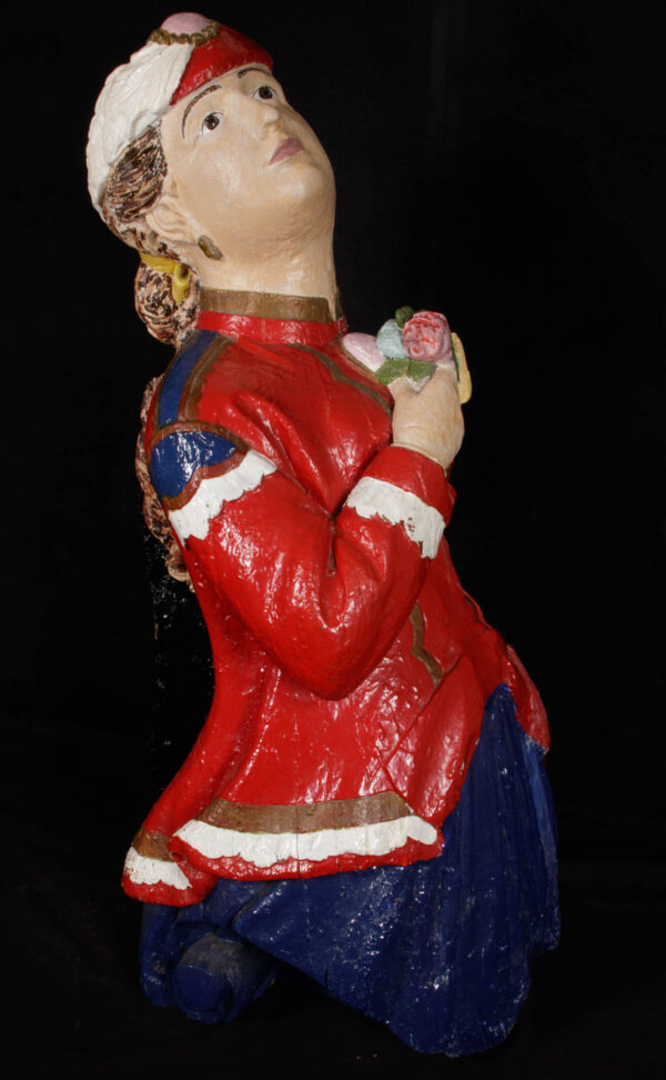 Ship's Figurehead of An Elegant Lady from the Schooner "GRACE" of Salcombe - Image 3