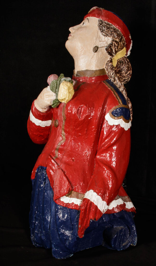 Ship's Figurehead of An Elegant Lady from the Schooner "GRACE" of Salcombe - Image 5