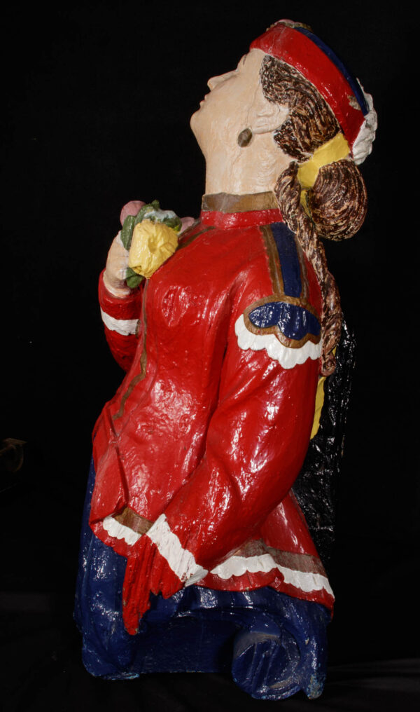 Ship's Figurehead of An Elegant Lady from the Schooner "GRACE" of Salcombe - Image 6