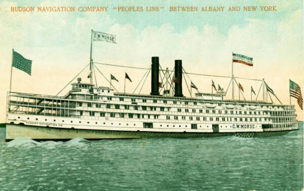 The Hudson River Paddlewheel Steamer C.W. MORSE - Image 10